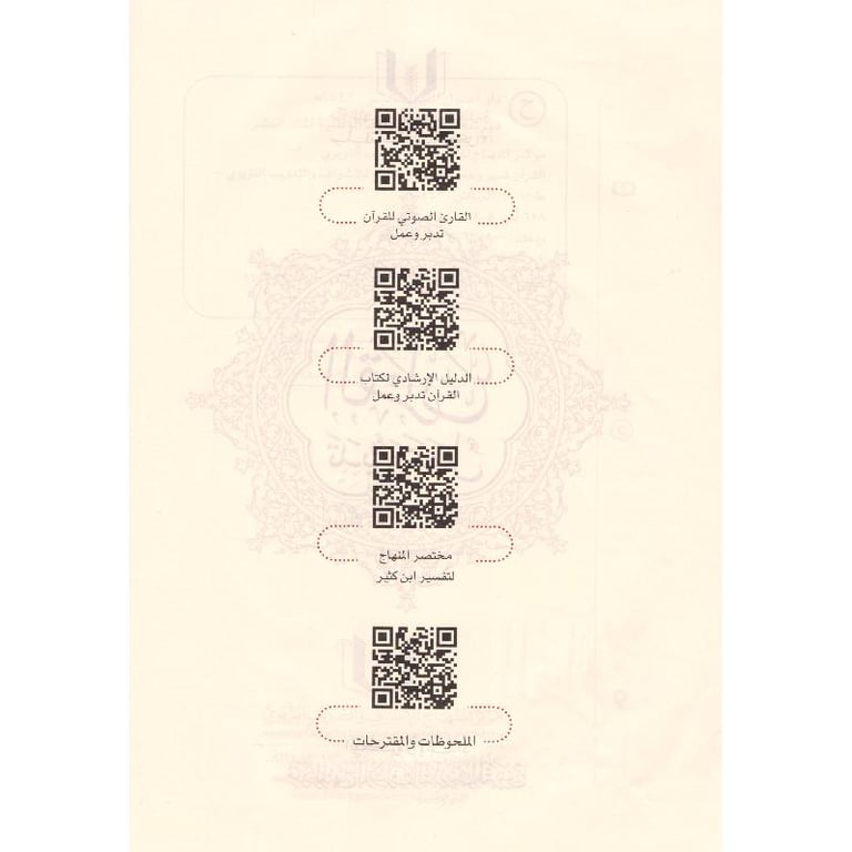 ‎ القرآن تدبر وعمل 20×28
